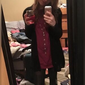 Say What? Classic Black Cardigan- donating 10/10